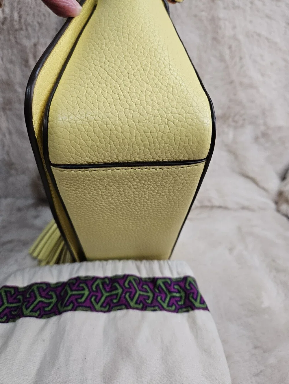 2020 Tory Burch Thea Flap Crossbody With Tassels And Dustbag